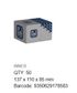 Nyloc Flange Hex Nut - 304 SS - M16 (Box=50)