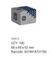 Hex Nut - 304 SS - M8 (Box=100)