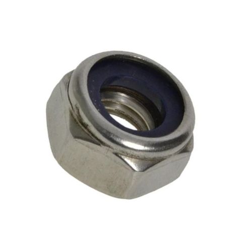 Nyloc Hex Nut - 304 SS - M8 (Box=100)