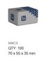 Nyloc Hex Nut - 304 SS - M5 (Box=100)