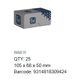 Hex Nut Hobloch - 304 SS - M16 (Box=25)