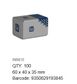 Wing Nut - 304 SS - M3 (Box=100)