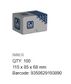 Wing Nut - 304 SS - M10 (Box=100)