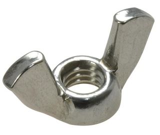 Wing Nut - 316 SS - 1/4UNC (Box=100)