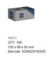 Wing Nut - 316 SS - 1/4UNC (Box=100)