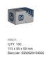 Wing Nut - 316 SS - M10 (Box=100)