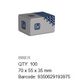 Wing Nut - 316 SS - M3 (Box=100)