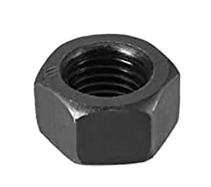 Hex Nut - Commercial - ZP BLK - M8 (Box=500)