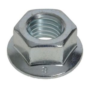 Serrated Flange Hex Nut HT ZP M16 (Box=100)