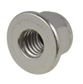 Flange Nyloc Hex Nut - HT - ZP - M6 (Box=200)