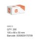 Flange Nyloc Hex Nut - HT - ZP - M6 (Box=200)
