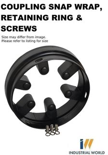 COUPLING SNAP WRAP, RETAINING RING & SCREWS
