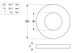 Flat Rnd Washer Sampson - ZP - M24x50x3.8 (Box=50)