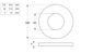 Flat Round Washer - ZP - 3/8x3/4x18g (Box=200)