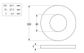 Flat Round Washer - ZP - 1x2-1/8x14g (Box=100)