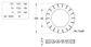 Lock Washer Ext Serr TH 304 SS M10x18.0x0.9