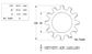 Lock Washer Ext TH 304 SS M10x18.0x0.9 (Box=200)