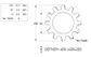 Lock Washer Ext TH 304 SS M3x6.0x0.4 (Box=500)