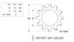 Lock Washer Ext TH 304 SS M5x10.0x0.6 (Box=500)