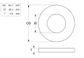 Flat Rnd Washer Sampson - XYB - 1-3/4 (Box=10)