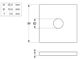 Square Washer Xbolt ZYP M12 xx50x3 (Box=200)