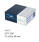 Std Washer Delta Protekt M4x7.6x1.8 (Box=200)