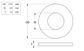 Engineers Washer - ZP - M8x17.0x1.2 (Box=200)
