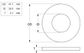 Flat Rnd Washer - 304 SS - 7/8x1-5/8x14g (Box=50)