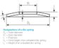 Disc Spring - MGAL - 40x20.4x2.25 (Box=20)
