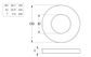 Flat Rnd Washer Sampson - PLN - 1-7/8 (Box=10)