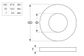 Flat Rnd Washer Sampson - ZYP - 1/2 (Box=200)