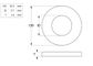 Flat Rnd Washer Sampson - ZP - M5x10x1 (Box=200)