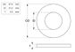 Flat Rnd Washer Bumax 88 M20 (Box=1)