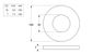 Flat Round Washer - ZP - 5/16x3/4x18g (Box=200)