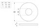 Large Flat Rnd Washer Supa ZP M8x22x1.8 (Box=200)