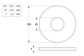 Large Flat Rnd Washer Supa ZP M12x32x2.25