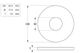 Mudguard Washer - ZP - 3/8x1x16g (Box=200)