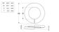 Spring Washer Flat - ZP - 1x5/16 (Box=100)