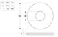 X Large Flat Rnd Washer HDG M12x37x3 (Box=200)