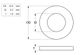 Flat Rnd Washer Hardened ZFS M6x12x1.6 (Box=200)