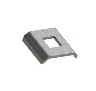 Security Mesh Clip Washer HDG M8 x24X24X2.5