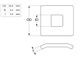 Security Mesh Clip Washer HDG M8 x24X24X2.5