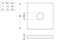 Square Washer - HDG - M8x38x3 (Box=200)