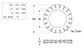 Lock Washer Ext Serr TH 304 SS M4x8.0x0.5