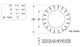 Lock Washer Ext Serr TH 304 SS M6x11.0x0.7