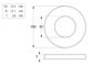 Flat Rnd Washer Sampson - XYB - 3/4 (Box=50)