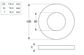 Flat Rnd Washer Sampson - PLN - M64x115x10 (Box=5)