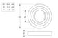 Hubo Washer - NYLN - M12x24x5.2 (Box=100)