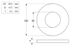 Flat Rnd Washer - HDG- M12x27.5x2.25 (Box=200)