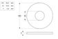 X Large Flat Rnd Washer ZP M10x30x2.5 (Box=500)